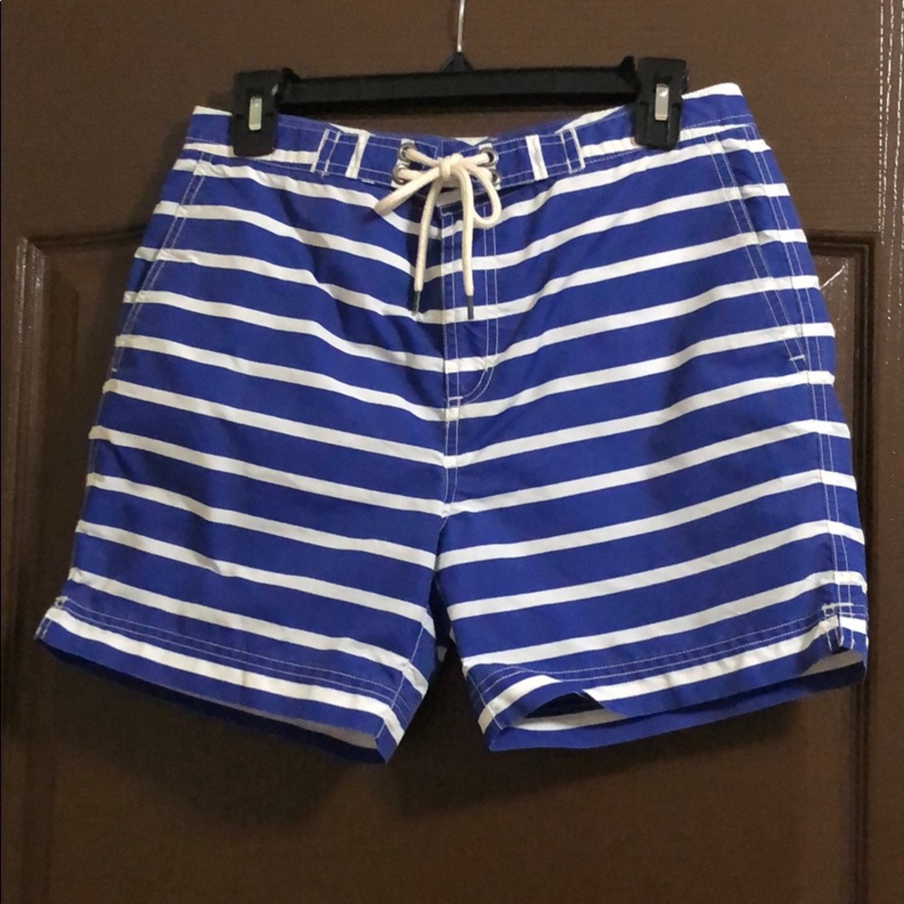 Polo swim trunks
